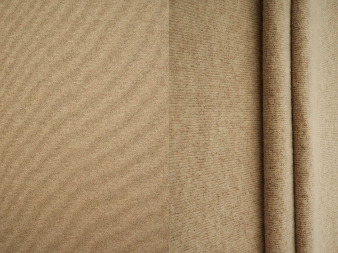 1 Yard Yummy Brush Sweater Jersey Solid Fabric 260 GSM, 100% Polyester 59" Width